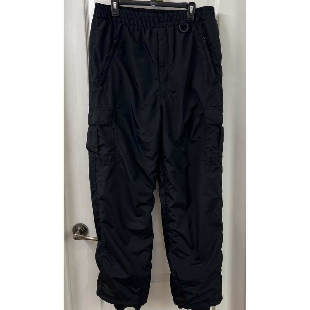 Sport Essentials Unisex Snow Pants Adult Size XL Black Snowboard Ski Winter